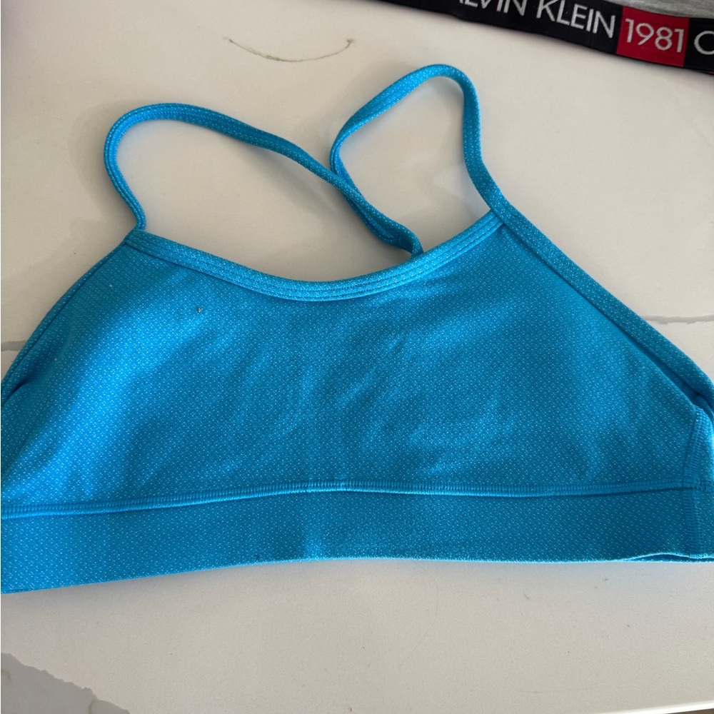 Lululemon Athletica Blue Sports Bra